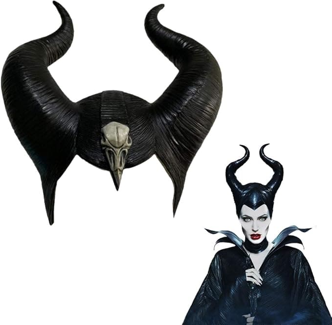 Маска за Хелоуин на Maleficent за момчета (деца) или възрастни