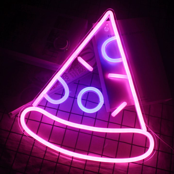 pizza - LED неонов знак лого